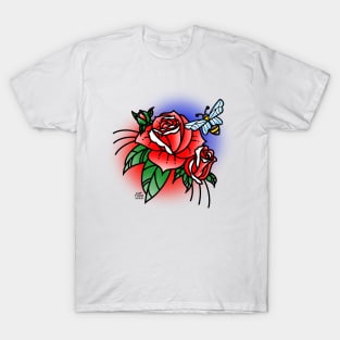 Roses & Bee T-Shirt